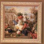 GOBELÄNG 1108 Bouquet Exotique. 150x150. Klicka för stor bild