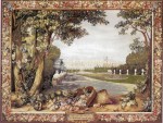 GOBELÄNG 1141 Versailles Des Jardin. 150x200, 110x150 cm.