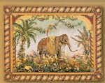 GOBELÄNG 7974 Elephant. 110x150. Klicka för stor bild