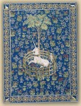 GOBELÄNG 8071 Licorne captive. 150x110. 110x85. Klicka för stor bild.