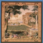 GOBELÄNG 9125 Verdure fontaine. Klicka för stor bild